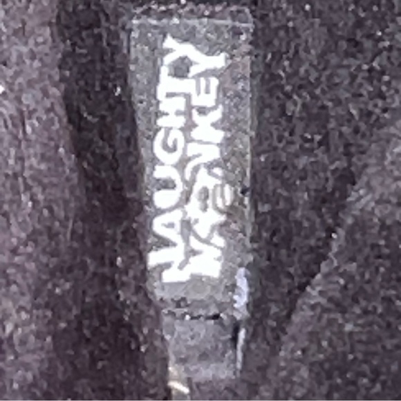 Naughty Monkey Black Heeled Boots - Picture 4 of 5